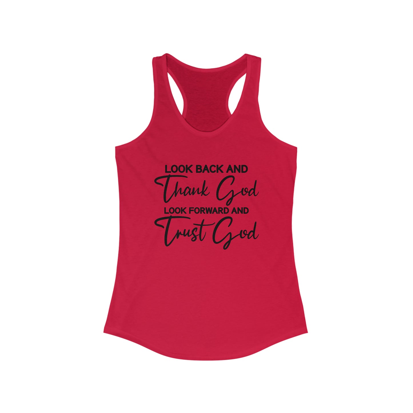 Trust God Women's Racerback Tank