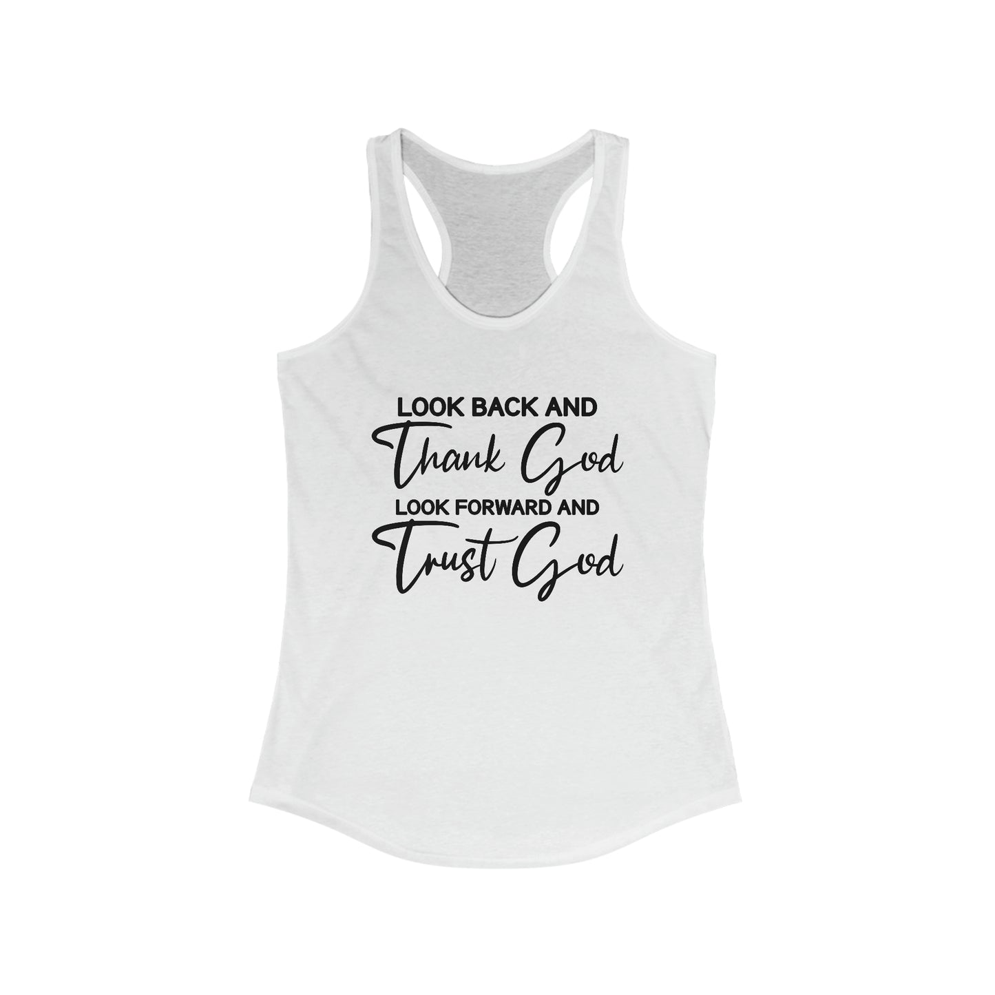 Trust God Women's Racerback Tank