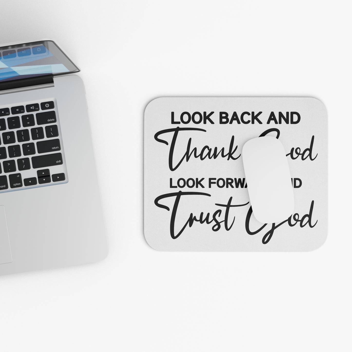 Trust God Mouse Pad