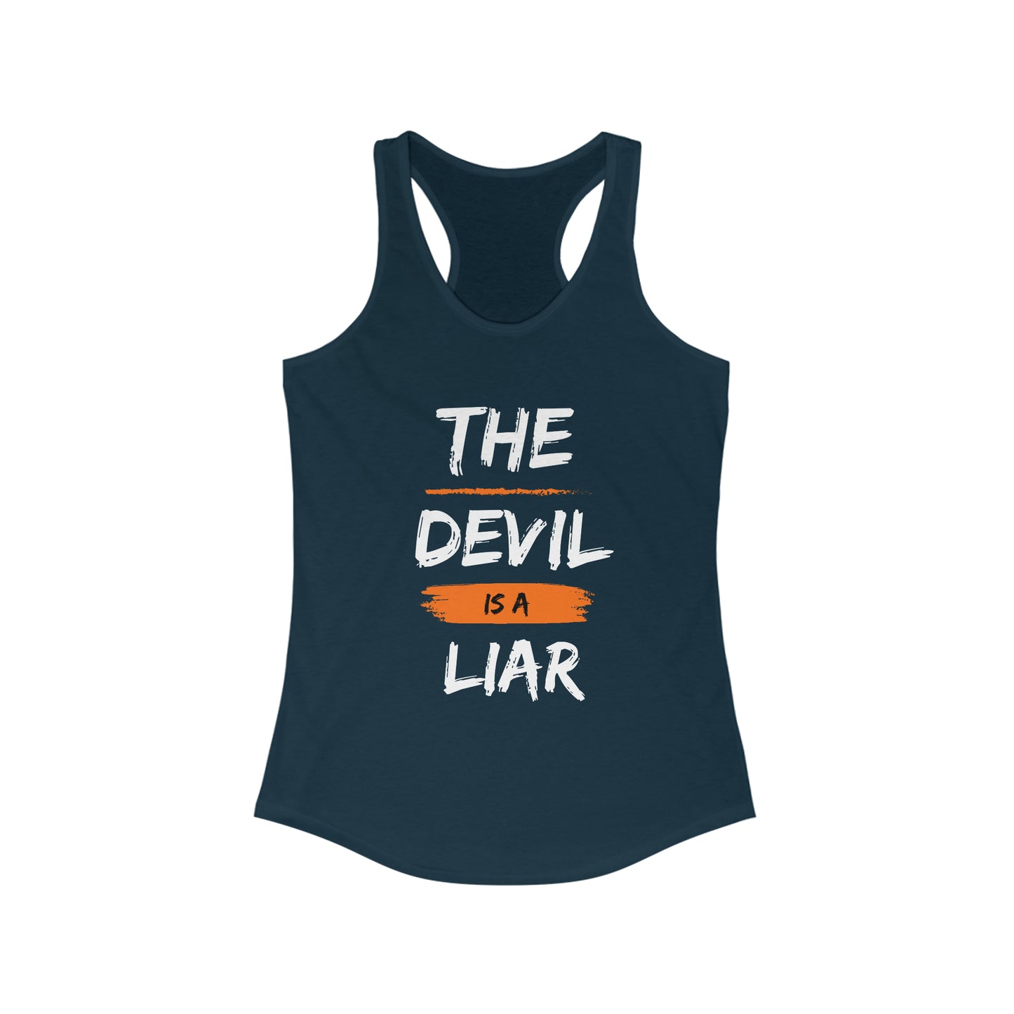 The Devil Is A Liar Women's Racerback Tank