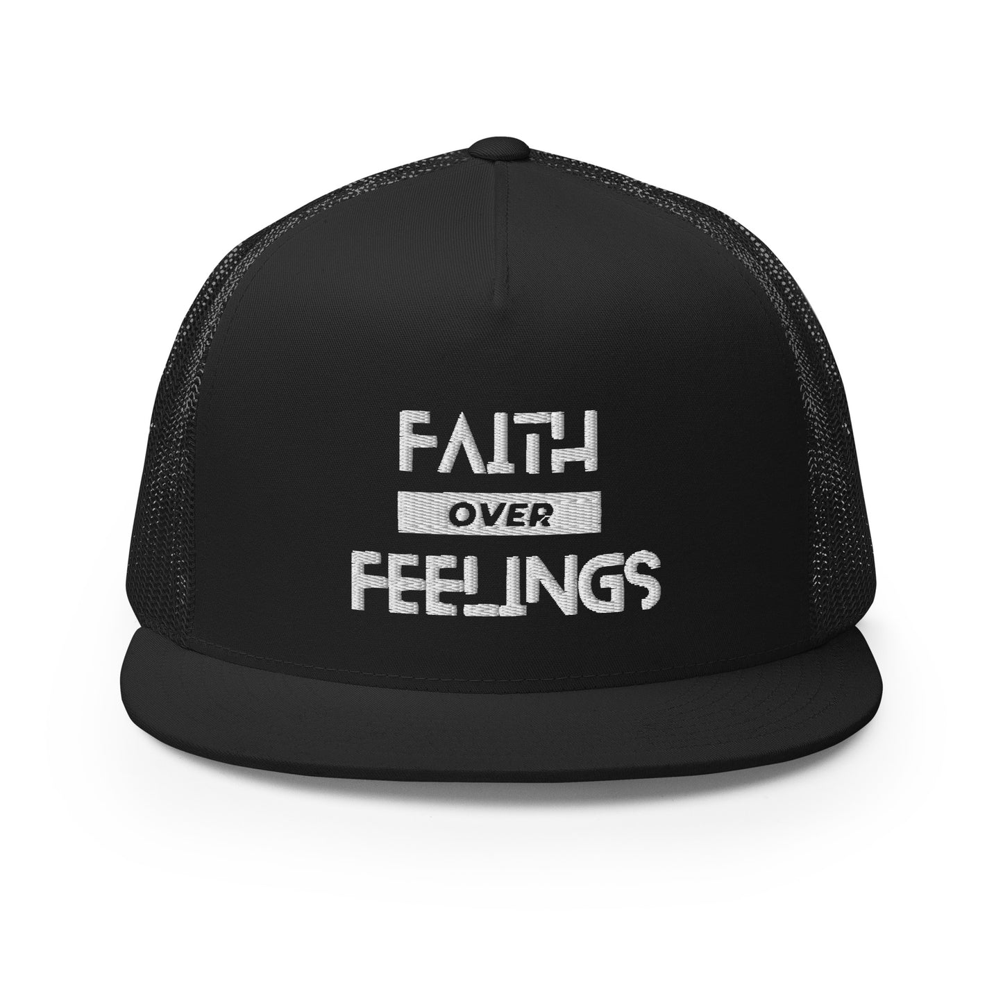 Faith over Feelings Trucker Cap