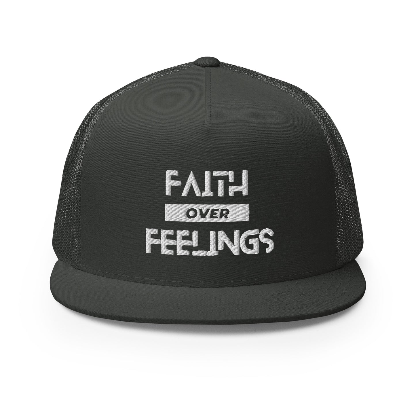 Faith over Feelings Trucker Cap