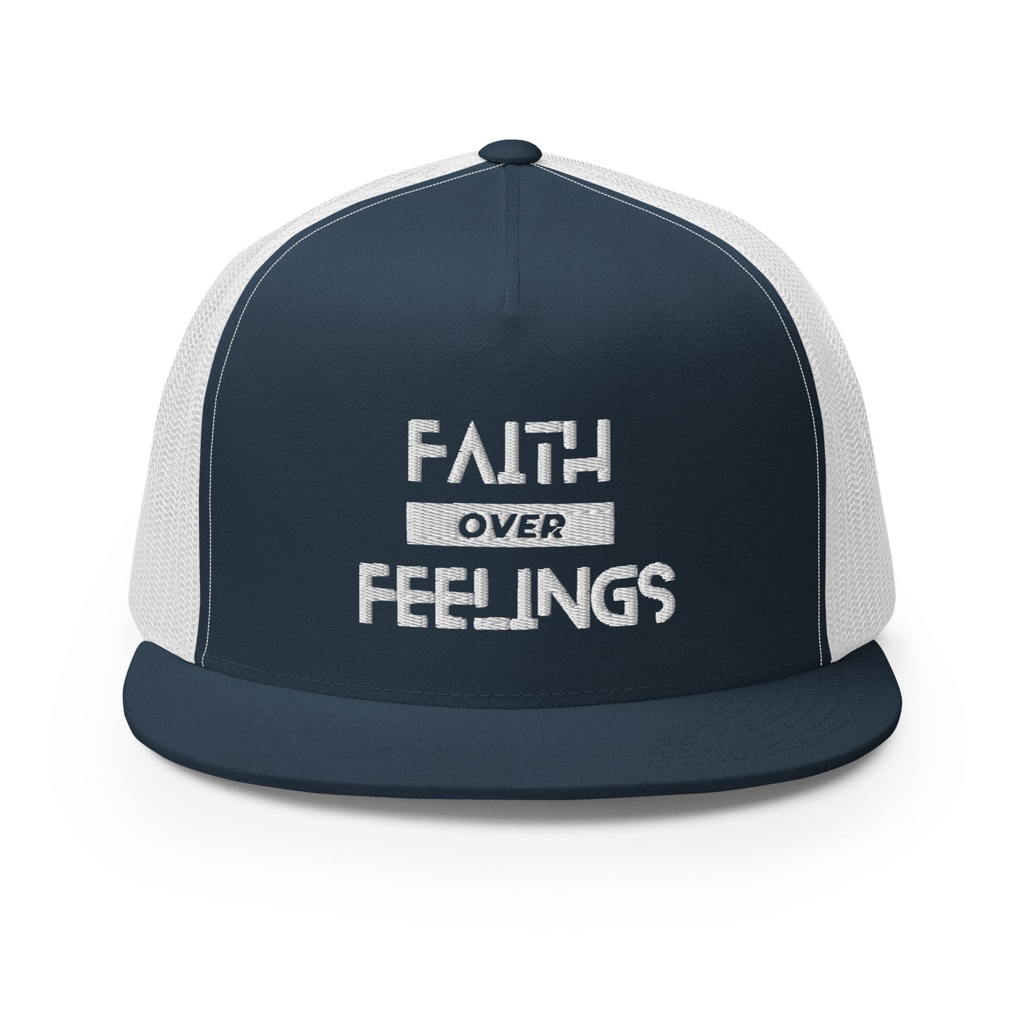 Faith over Feelings Trucker Cap