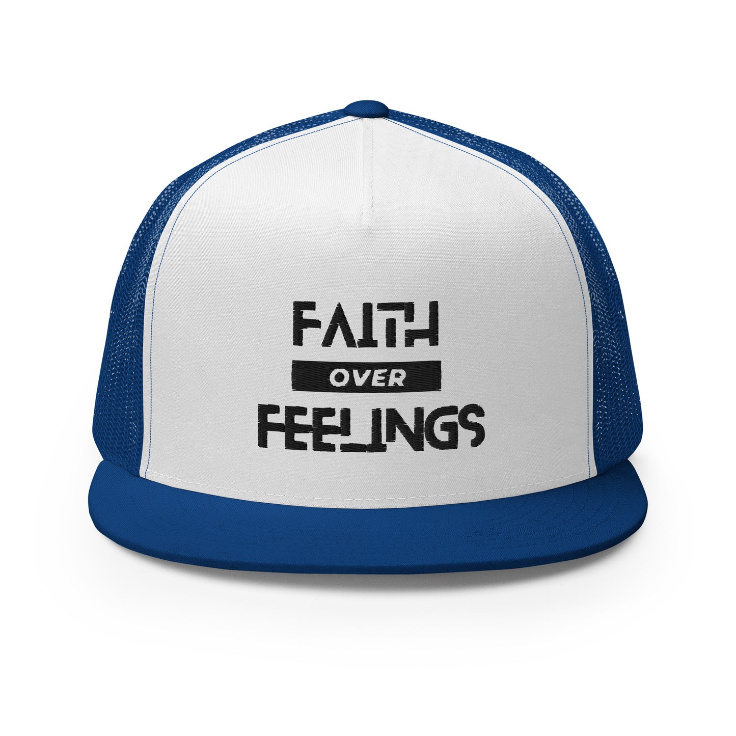 Faith over Feelings Trucker Cap