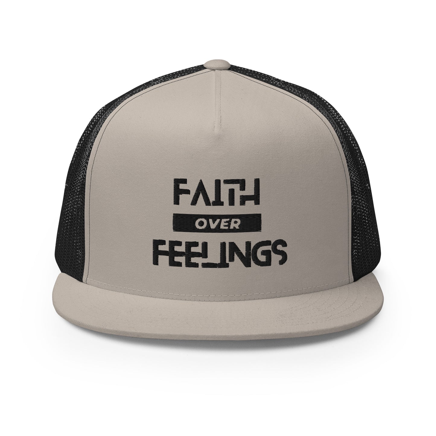 Faith over Feelings Trucker Cap