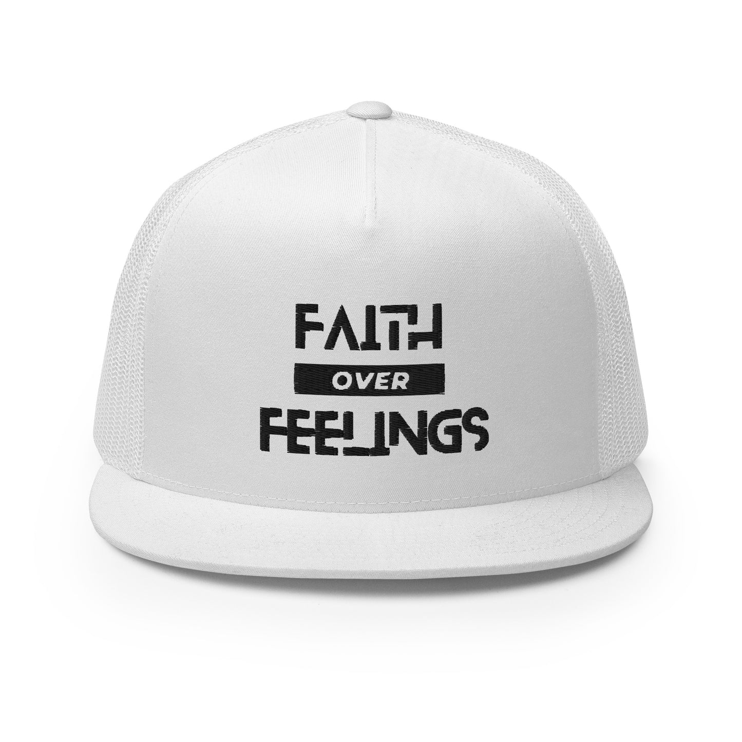 Faith over Feelings Trucker Cap