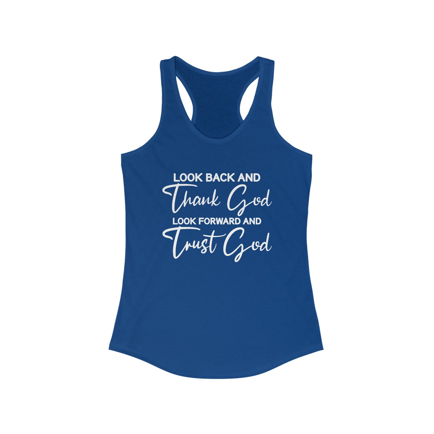 Trust God Women's Racerback Tank