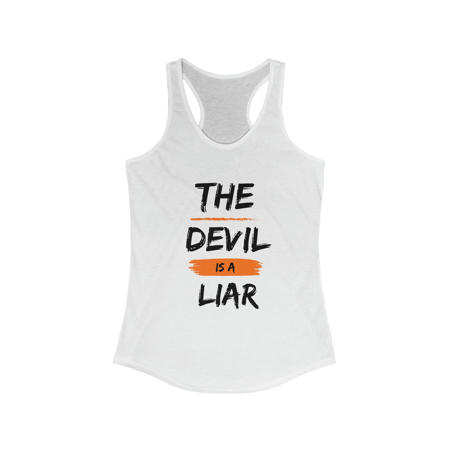 The Devil Is A Liar Women's Racerback Tank