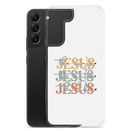 Jesus Is The Way Clear Case for Samsung®