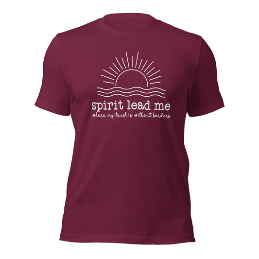 Spirit Lead Me Unisex t-shirt