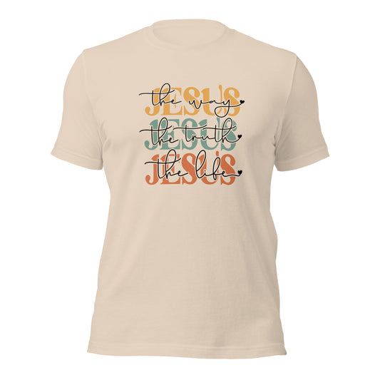 Jesus Is The Way Unisex t-shirt