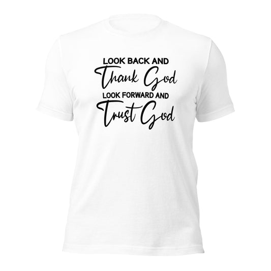 Trust God (Front Design) Unisex t-shirt