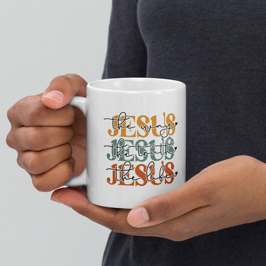 Jesus Is The Way White Coffee mug