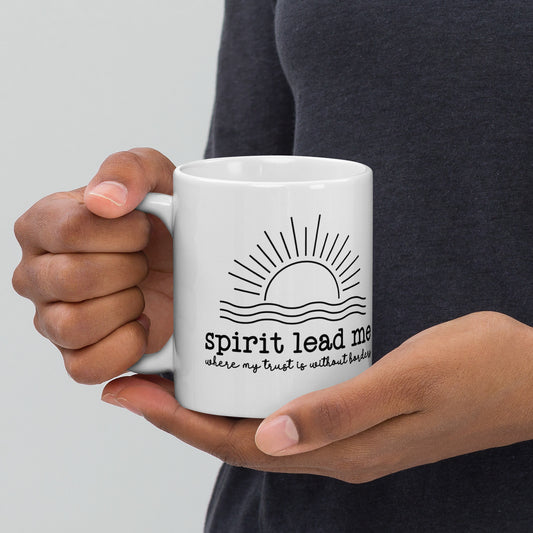 Spirit Lead Me White Coffee Mug