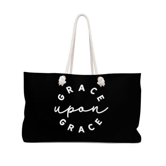 Grace Upon Grace Large Weekender Bag