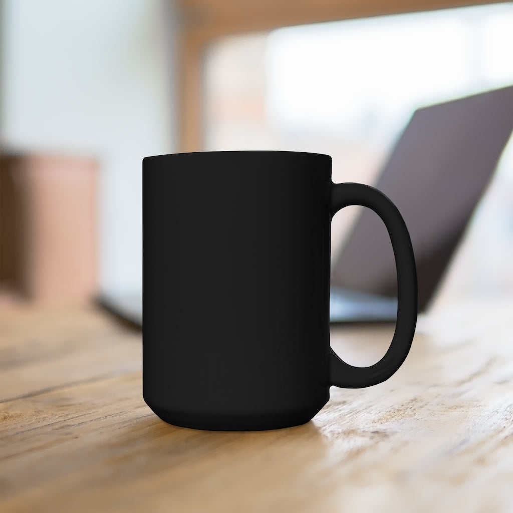 Pray About It Black Mug 15oz