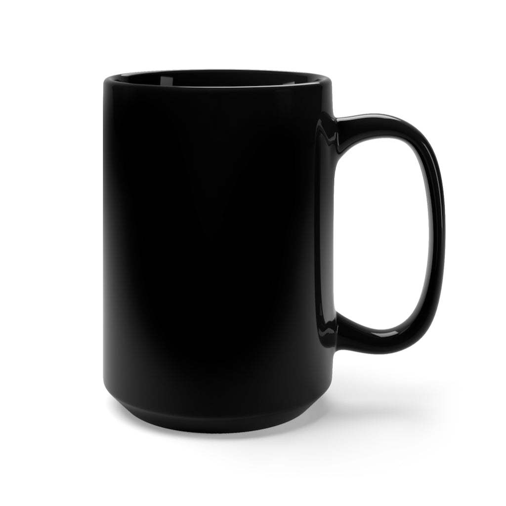 Pray About It Black Mug 15oz