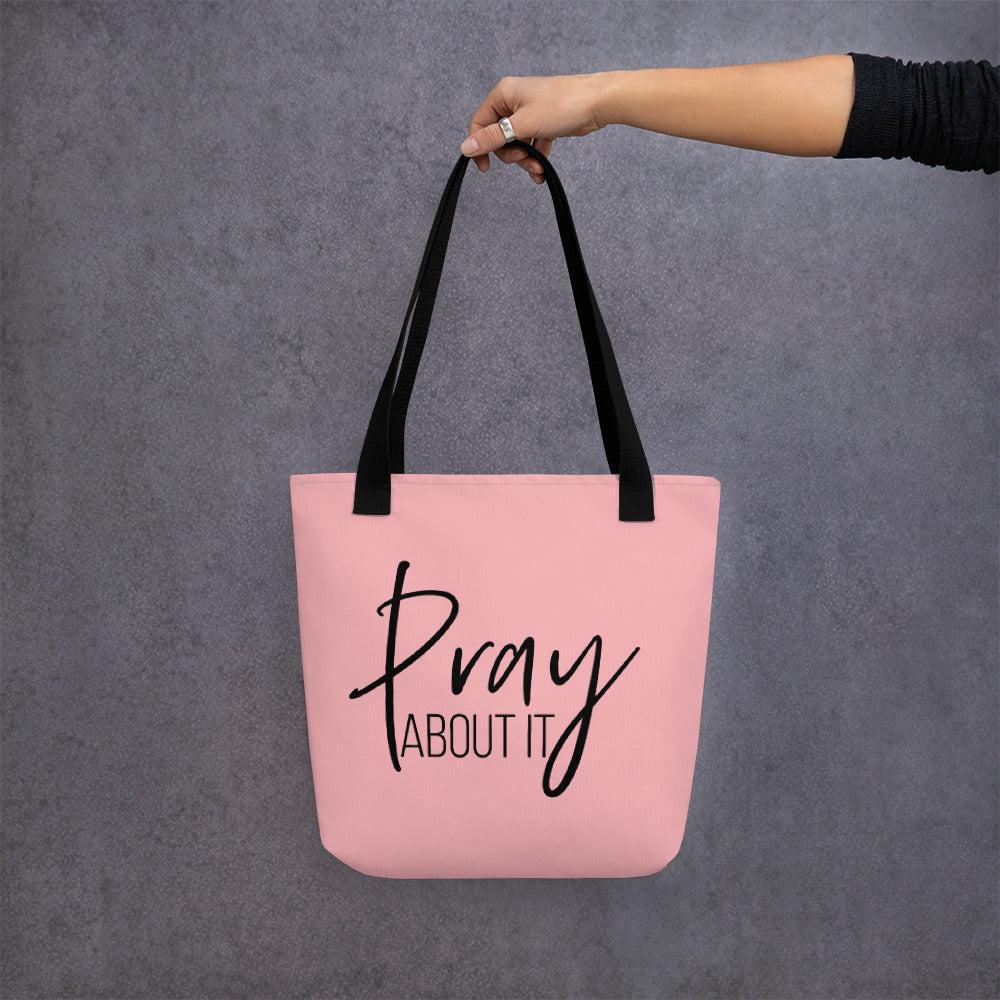 Pray About It Tote bag