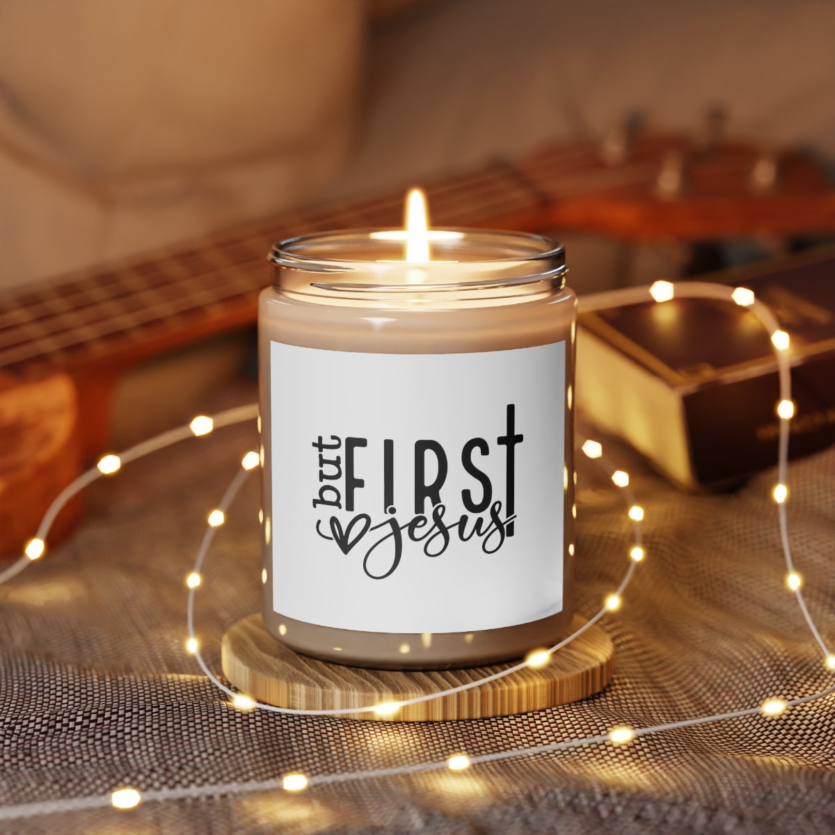 But First Jesus Scented Candle, 9oz