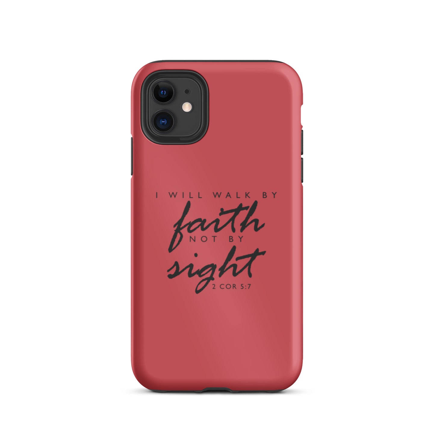 Walk By Faith iPhone case