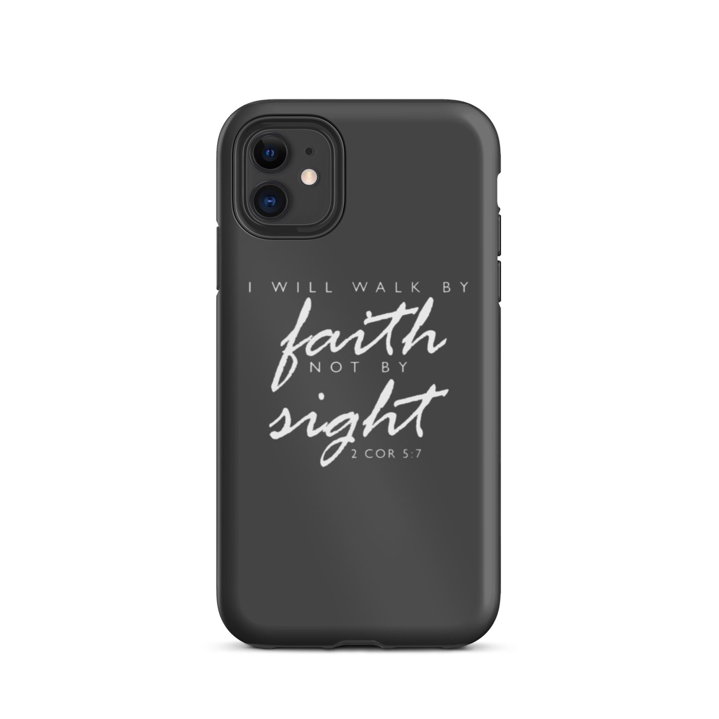 Walk By Faith iPhone case