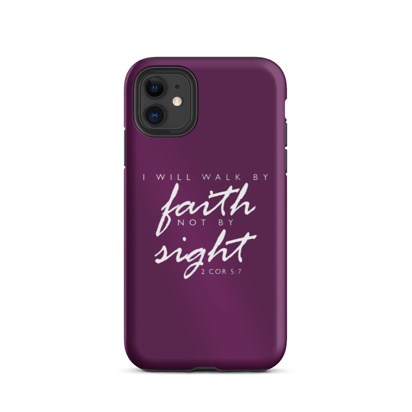 Walk By Faith iPhone case