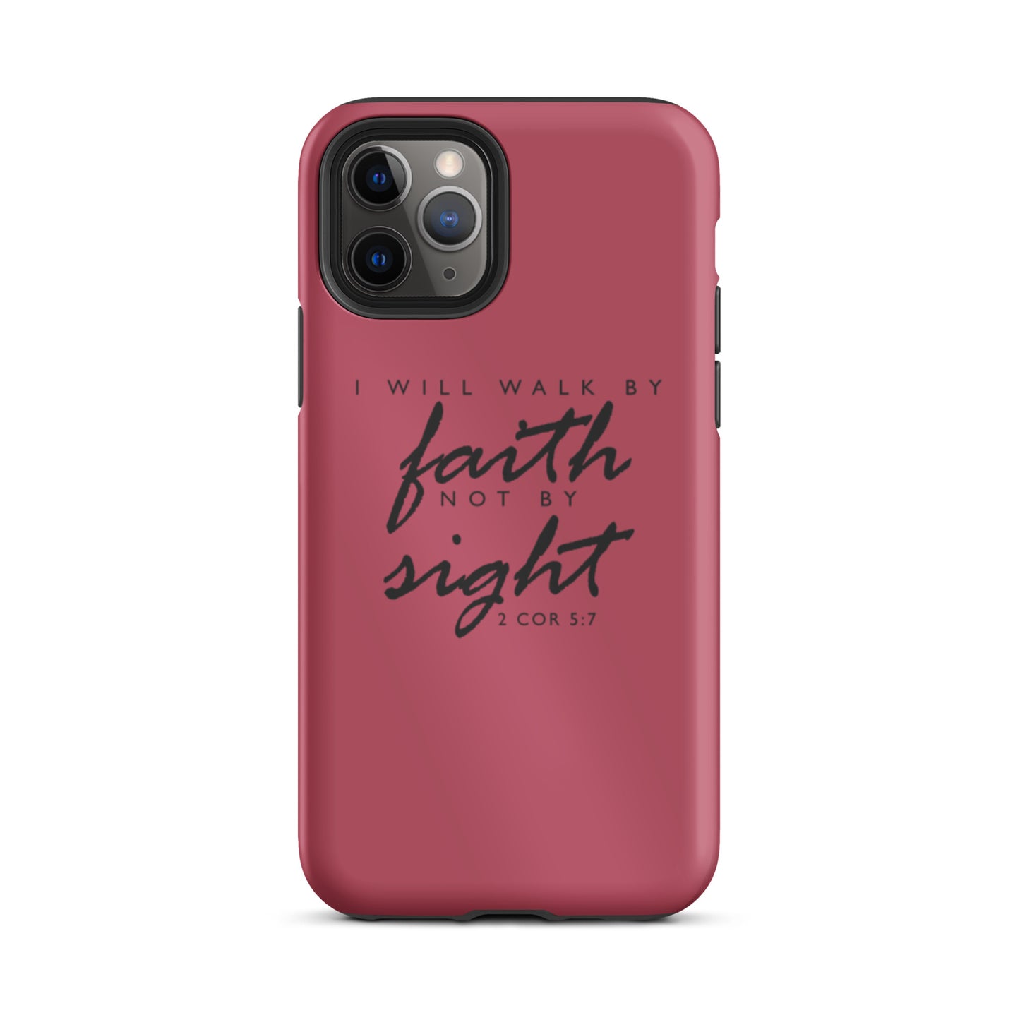 Walk By Faith iPhone case