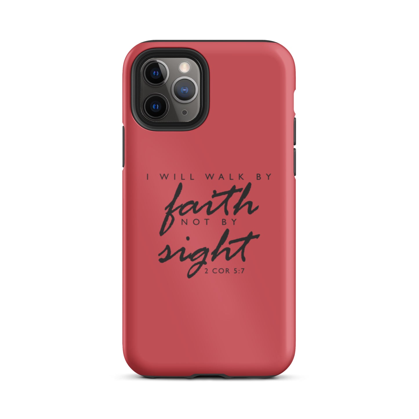 Walk By Faith iPhone case