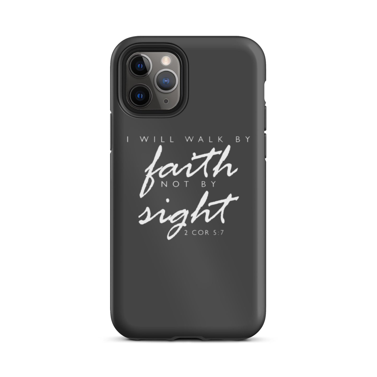 Walk By Faith iPhone case