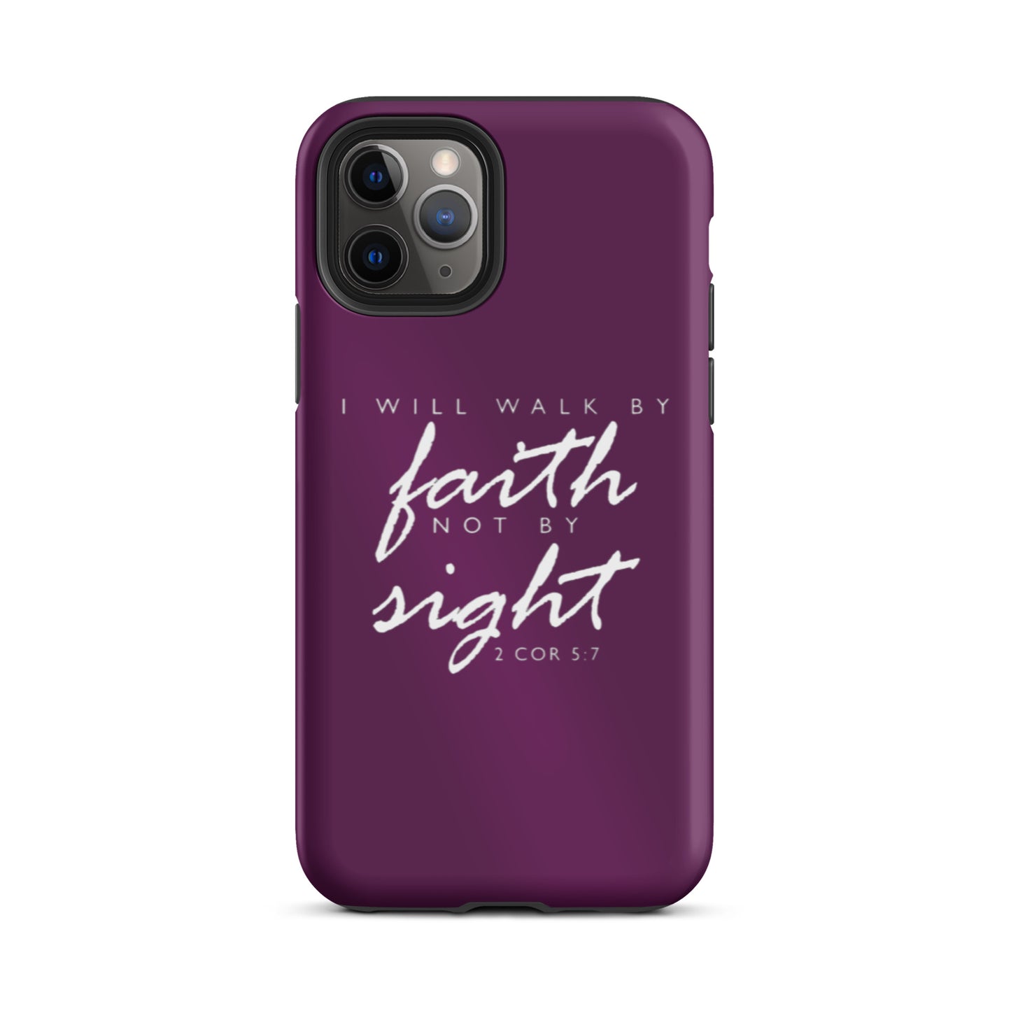 Walk By Faith iPhone case