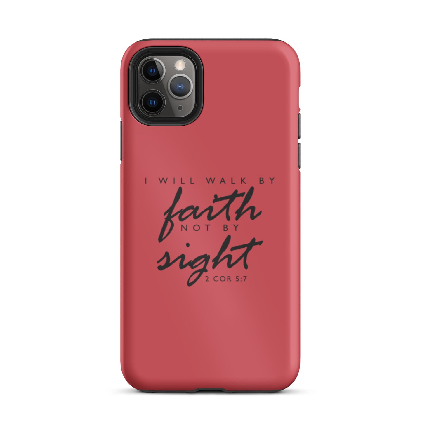 Walk By Faith iPhone case