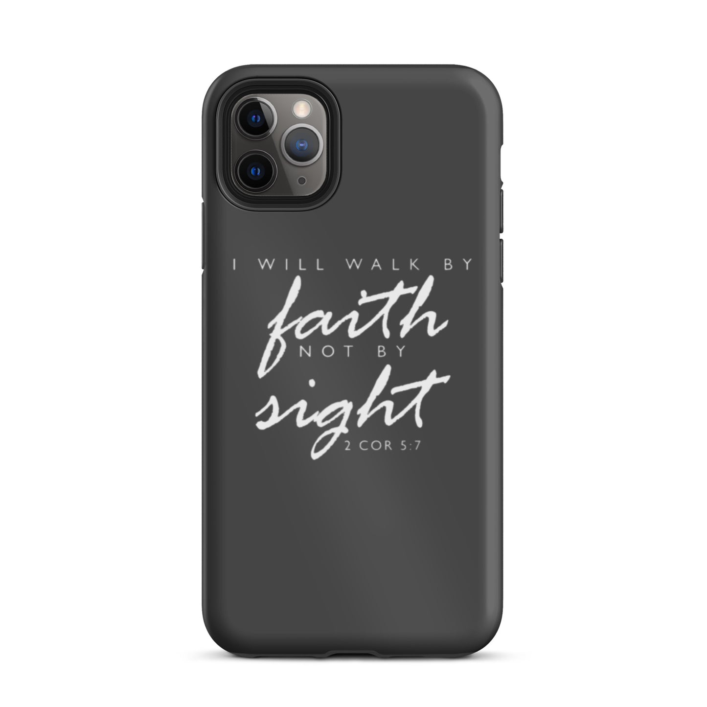 Walk By Faith iPhone case