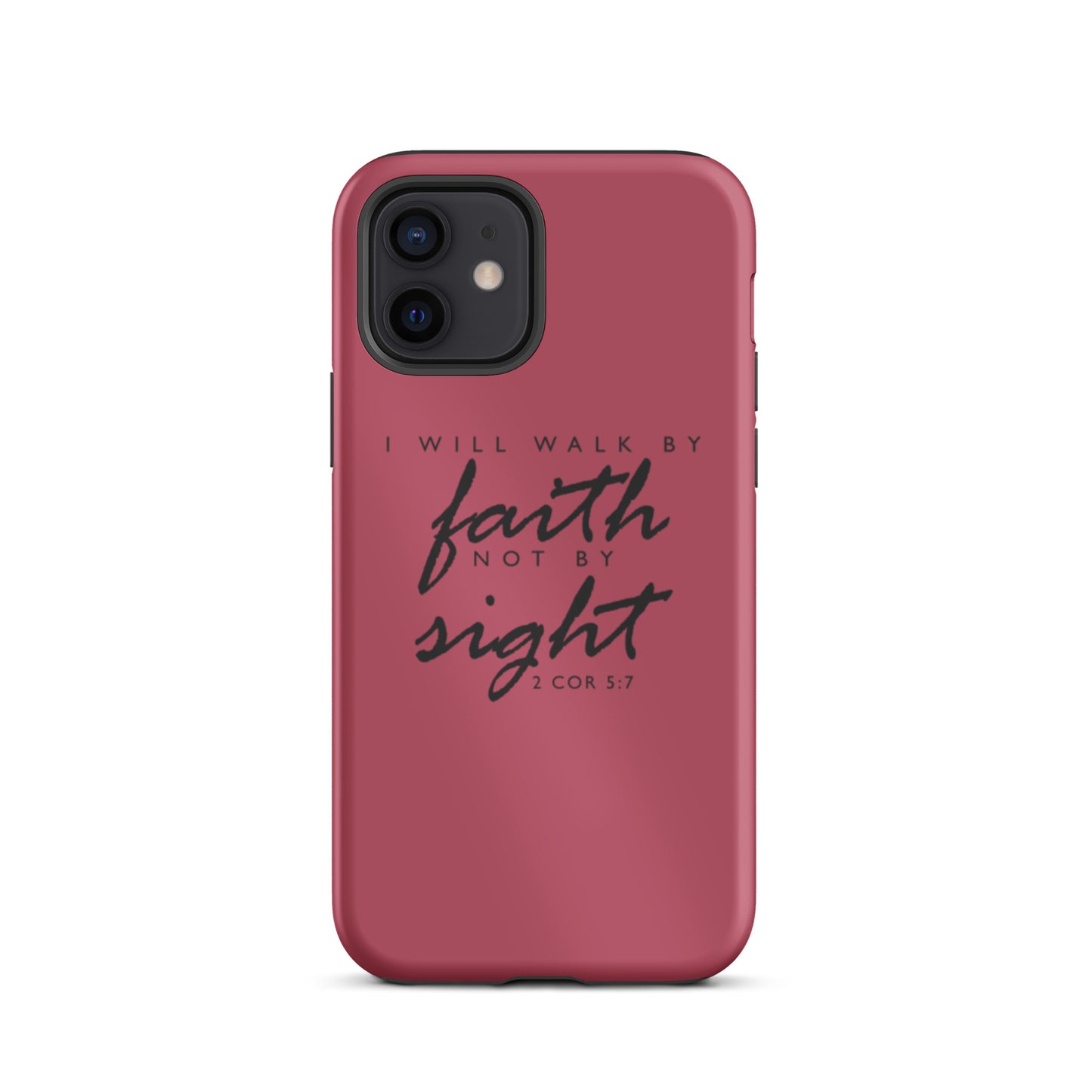 Walk By Faith iPhone case