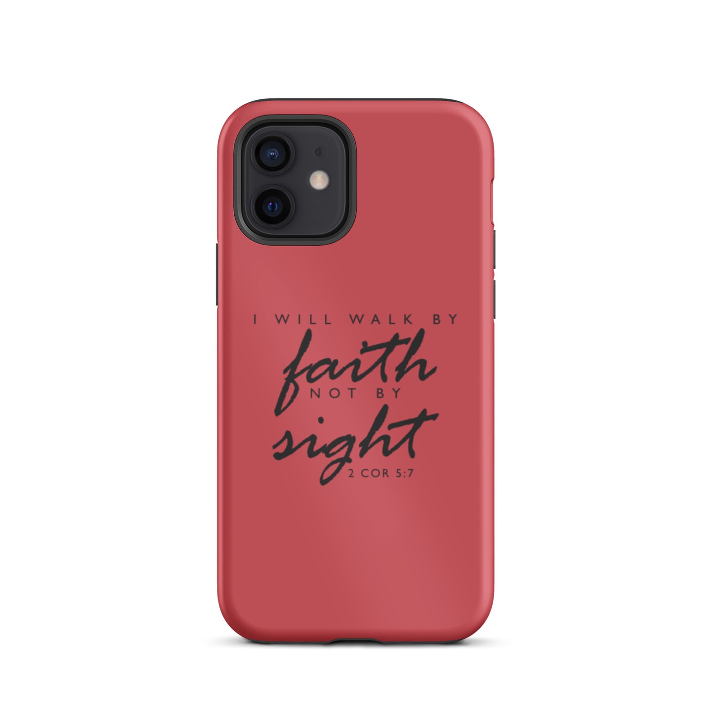 Walk By Faith iPhone case