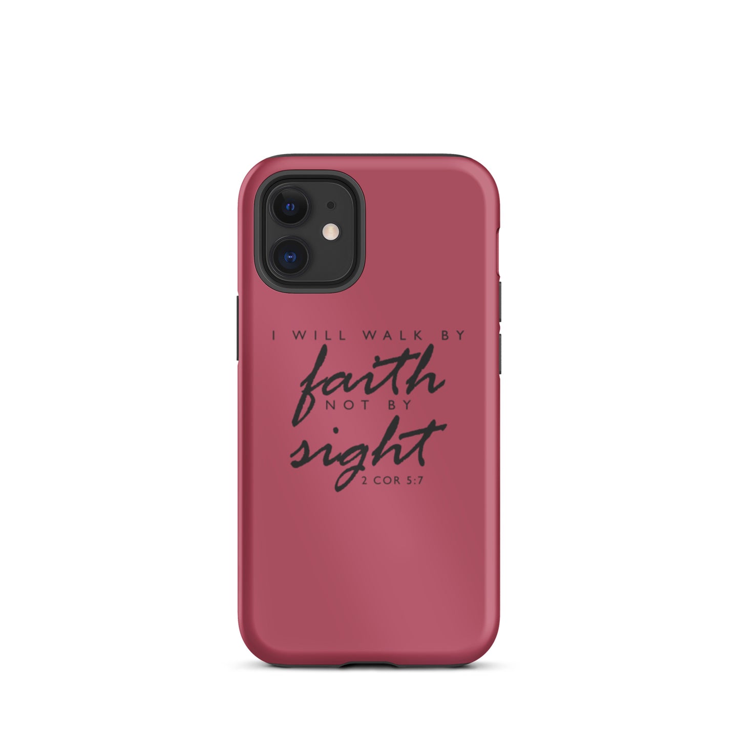 Walk By Faith iPhone case