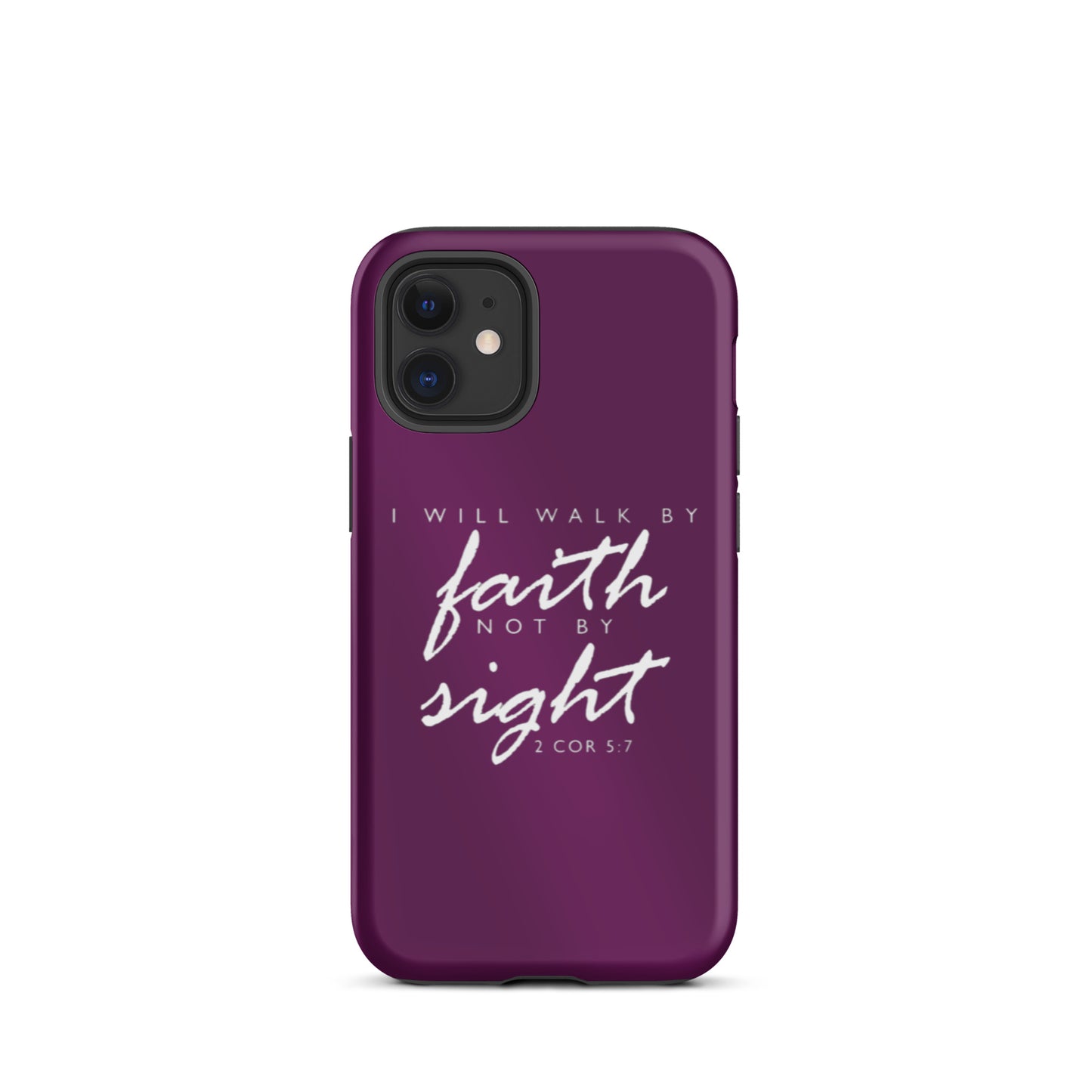 Walk By Faith iPhone case