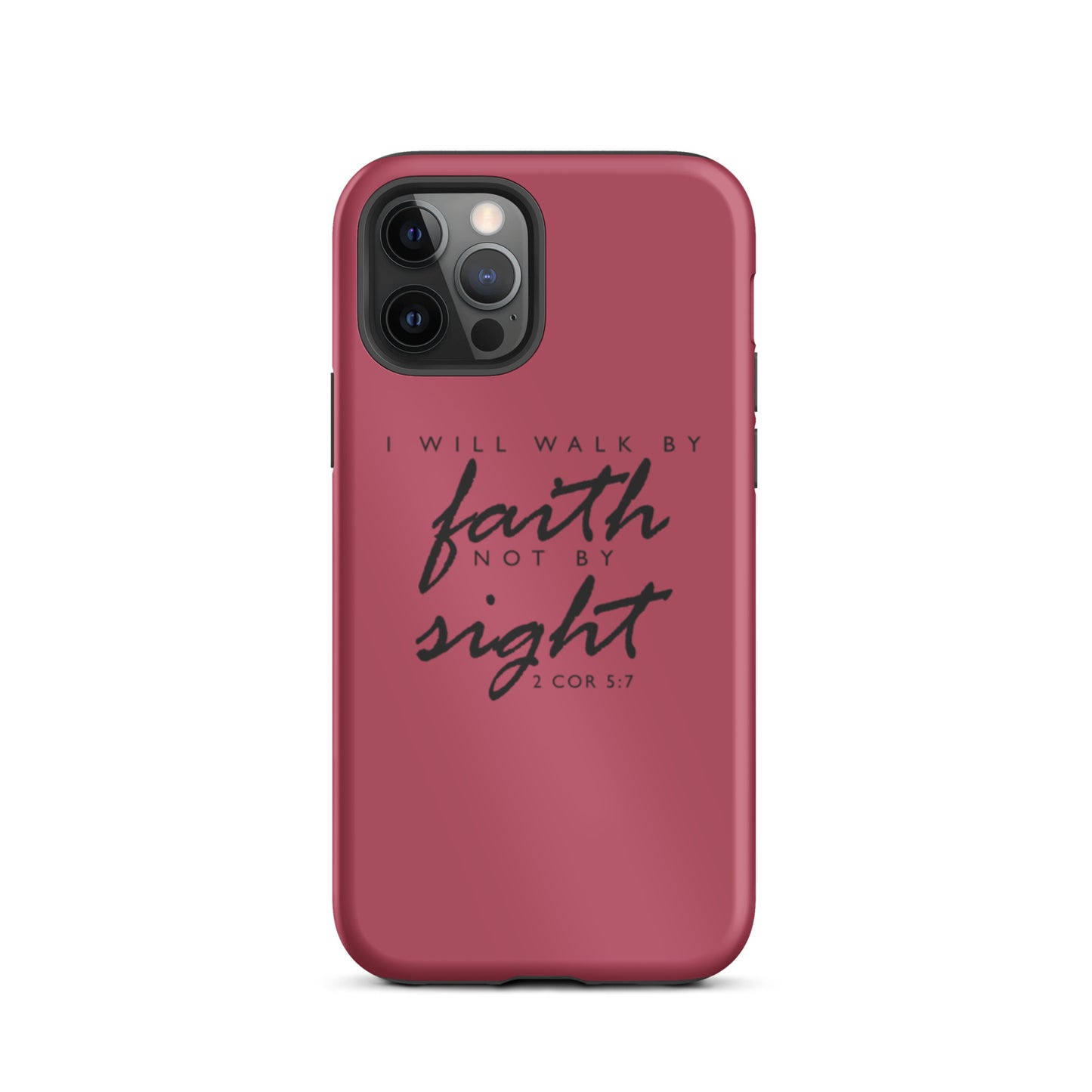 Walk By Faith iPhone case