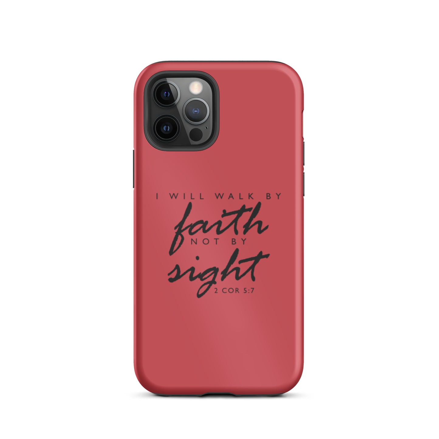 Walk By Faith iPhone case