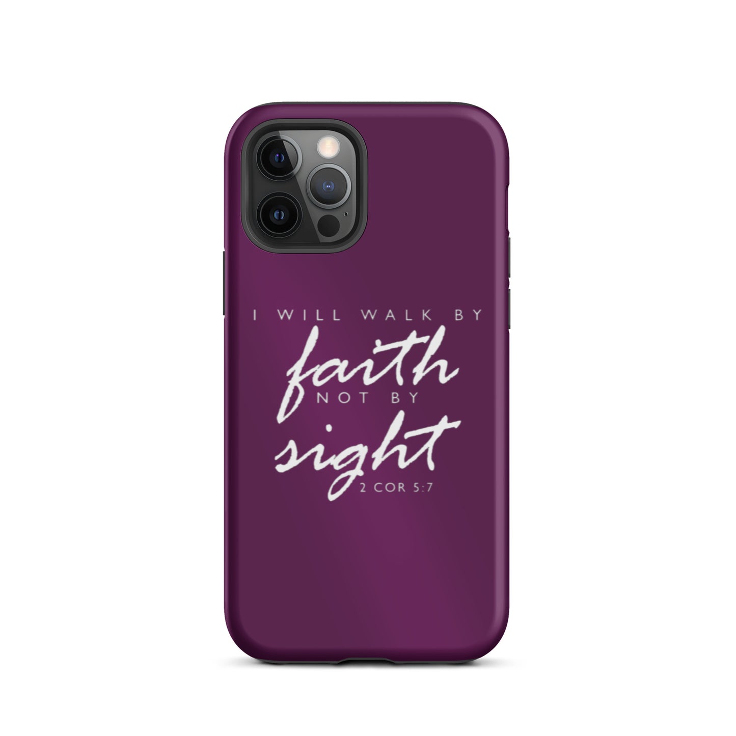 Walk By Faith iPhone case