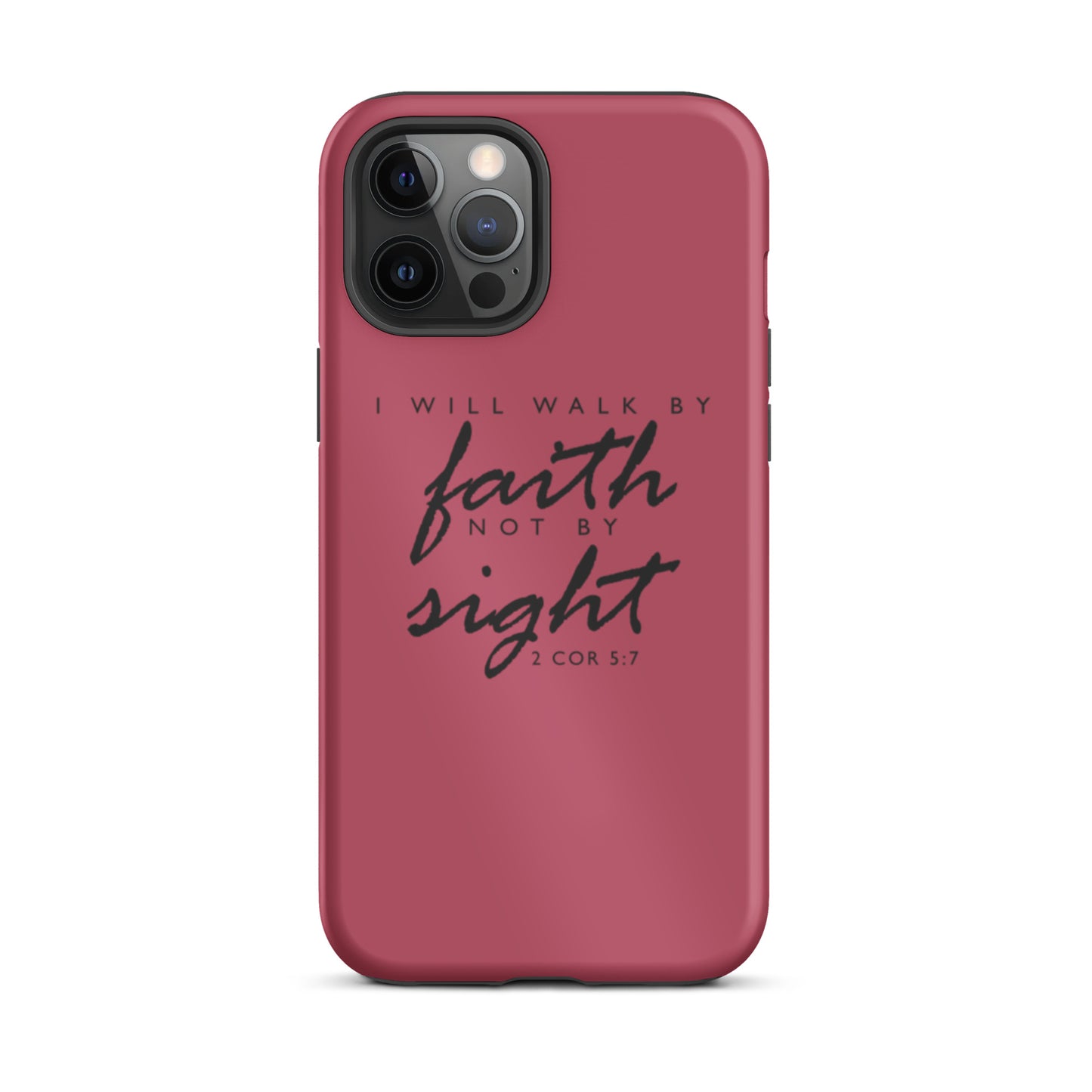 Walk By Faith iPhone case