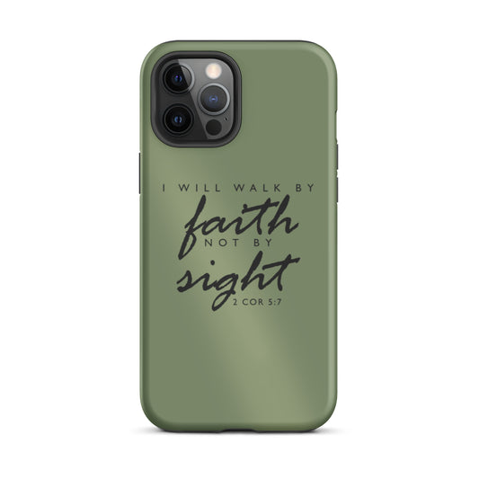 Walk By Faith iPhone case