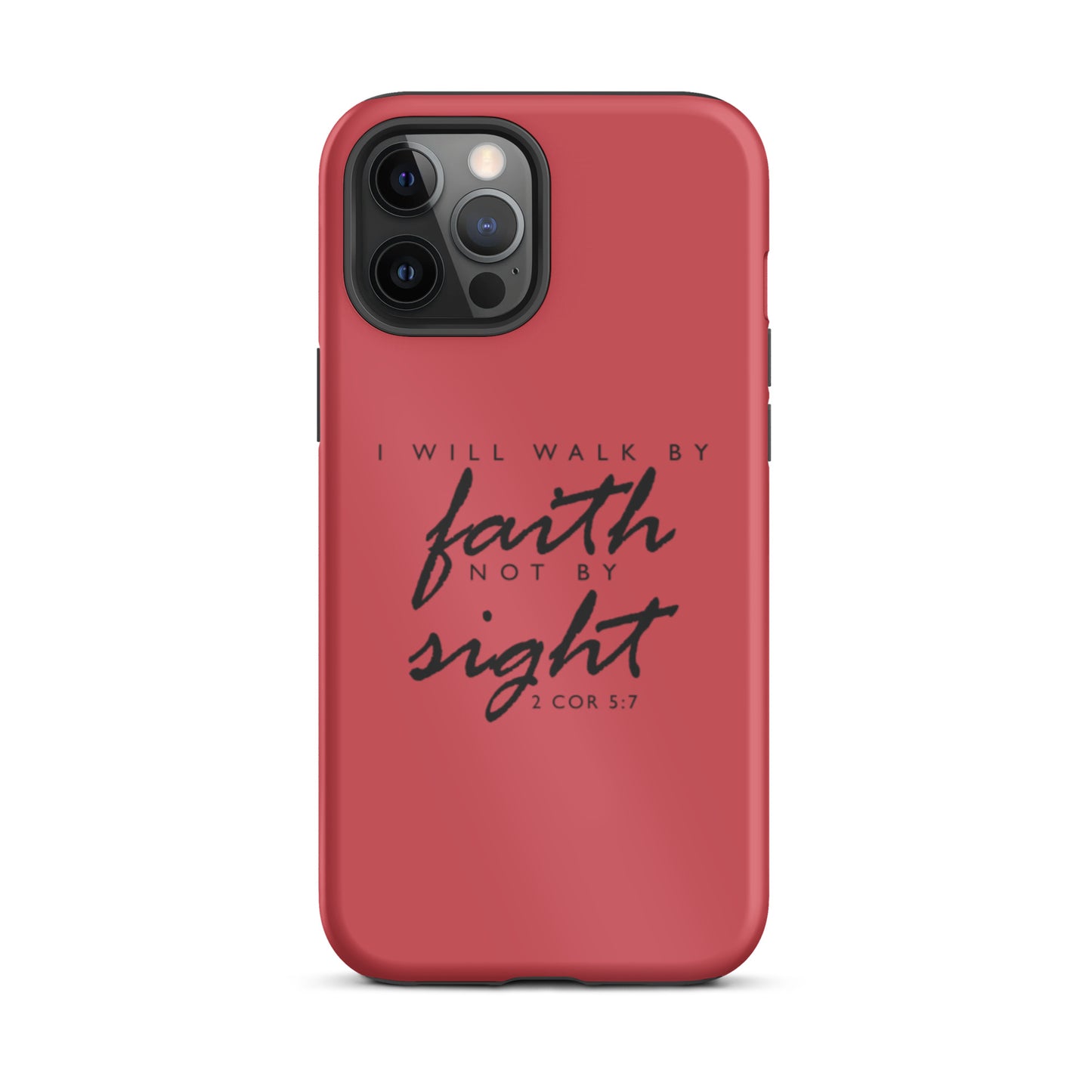 Walk By Faith iPhone case