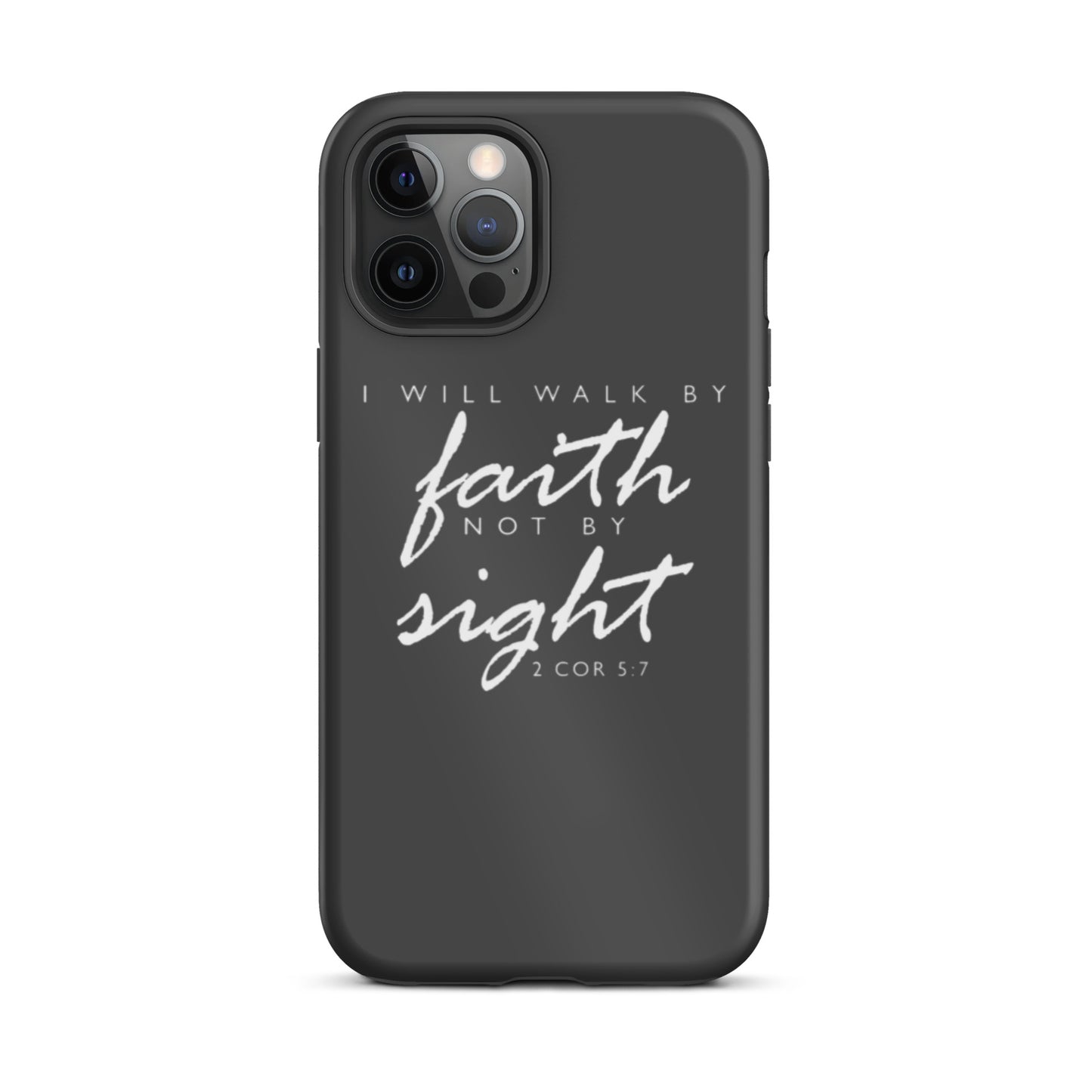 Walk By Faith iPhone case