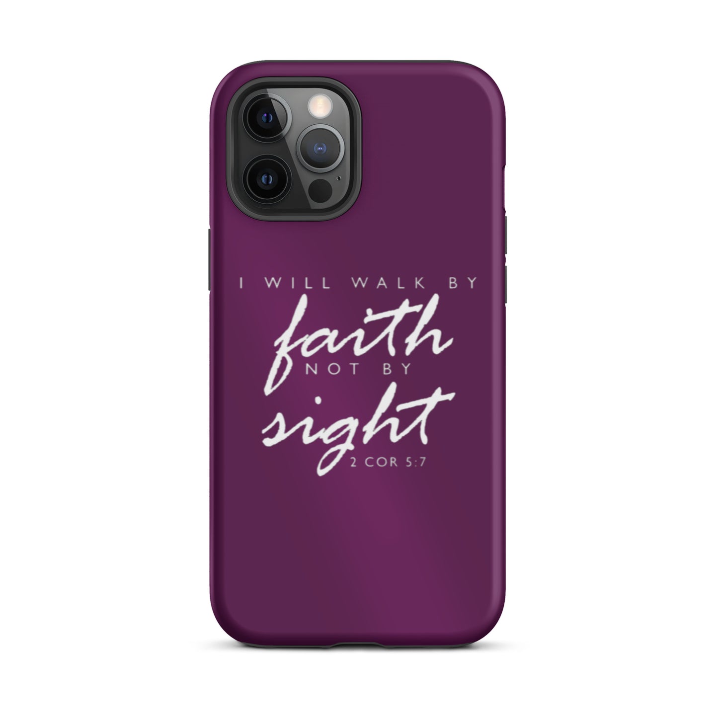 Walk By Faith iPhone case