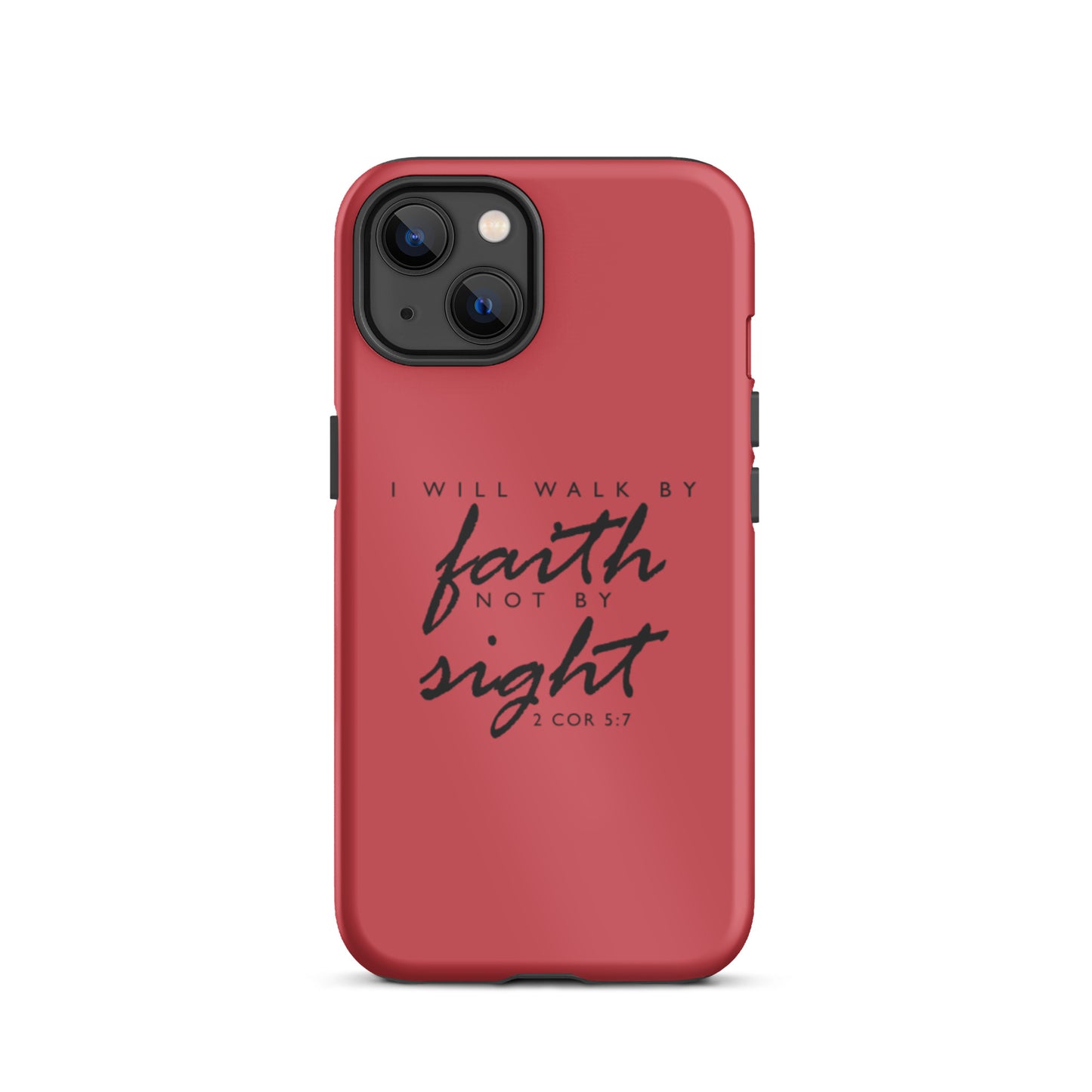 Walk By Faith iPhone case