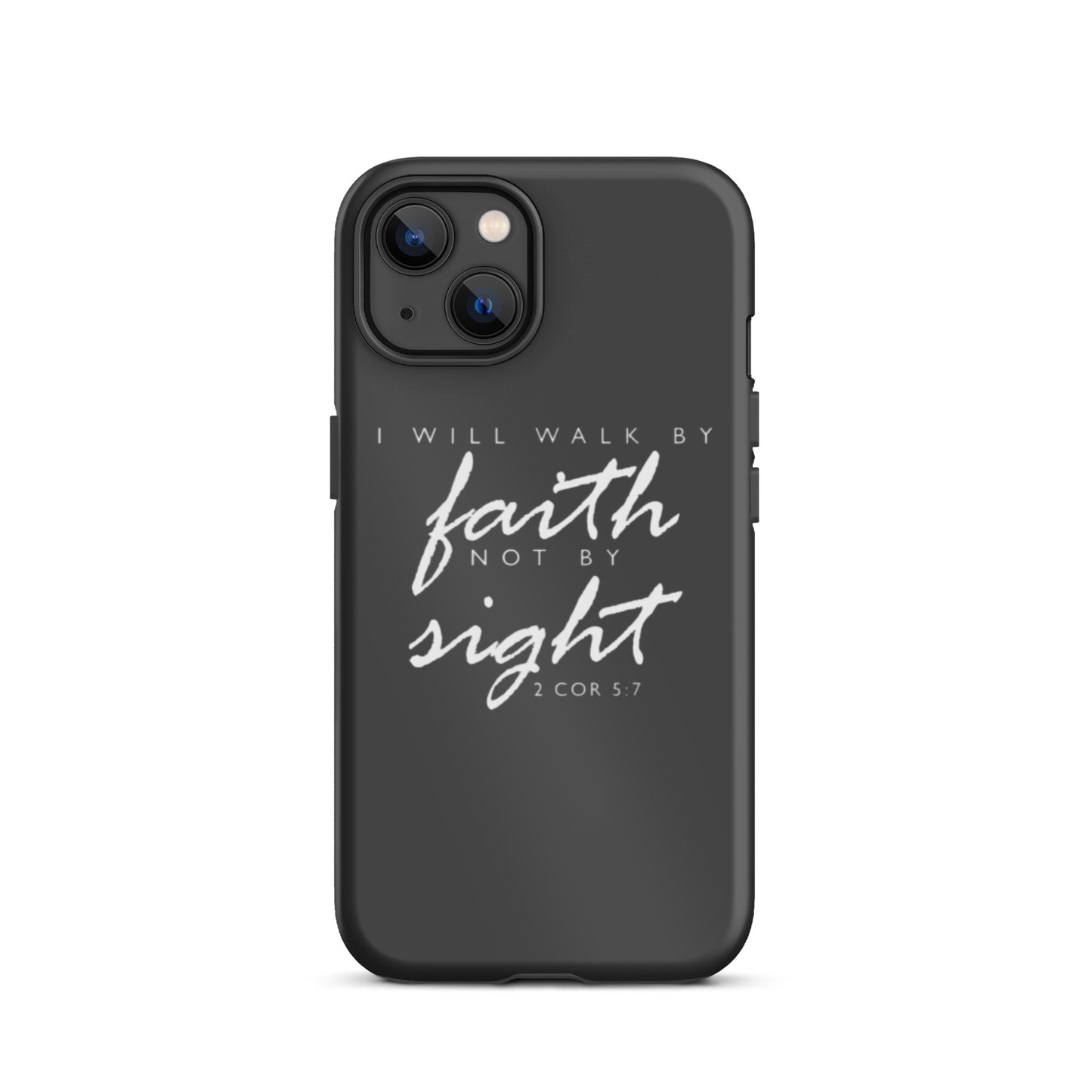 Walk By Faith iPhone case