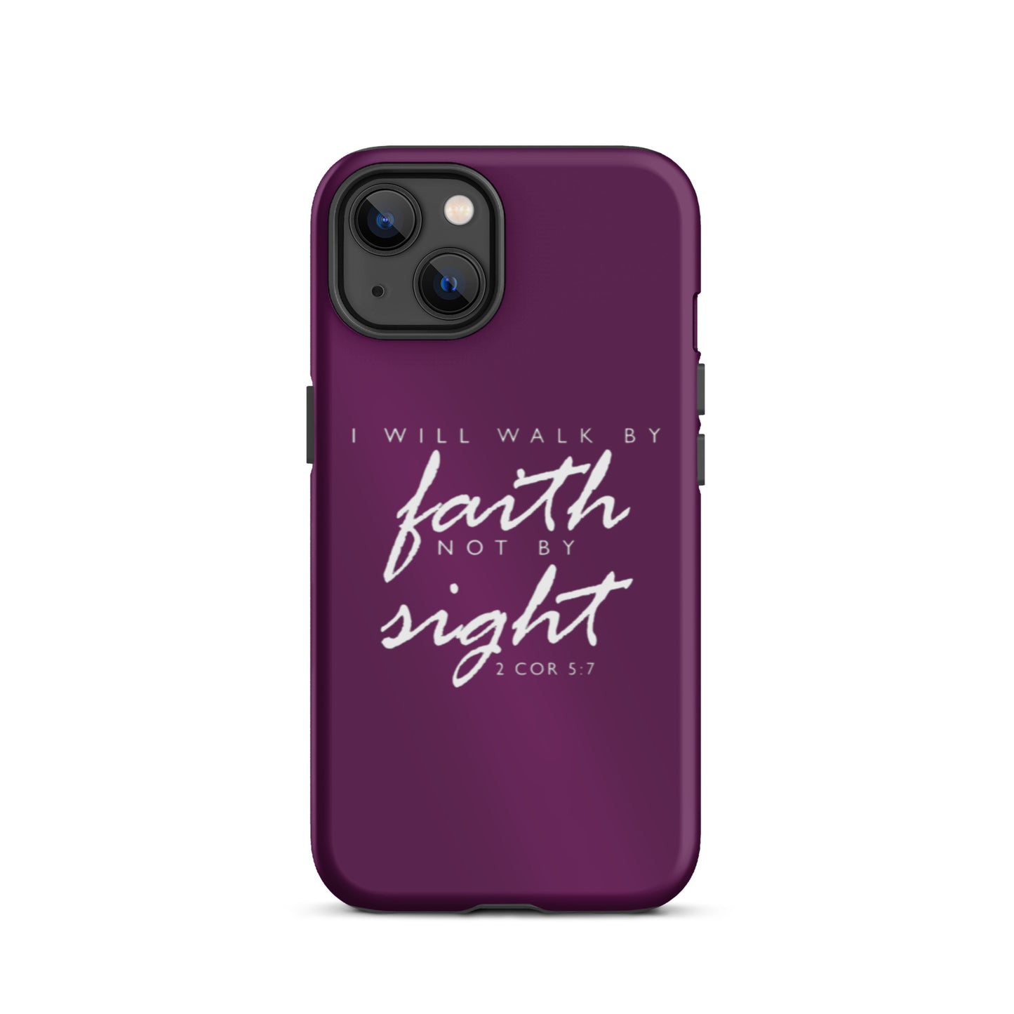 Walk By Faith iPhone case