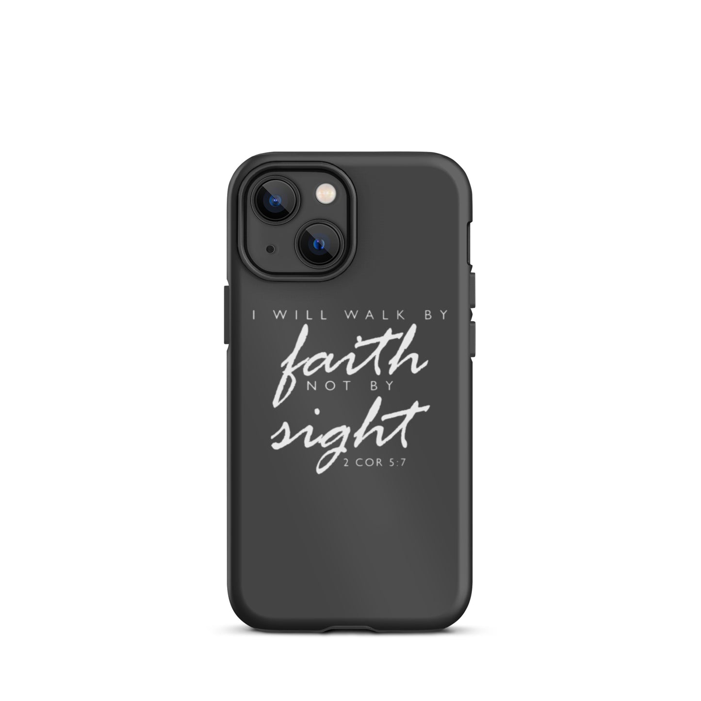 Walk By Faith iPhone case