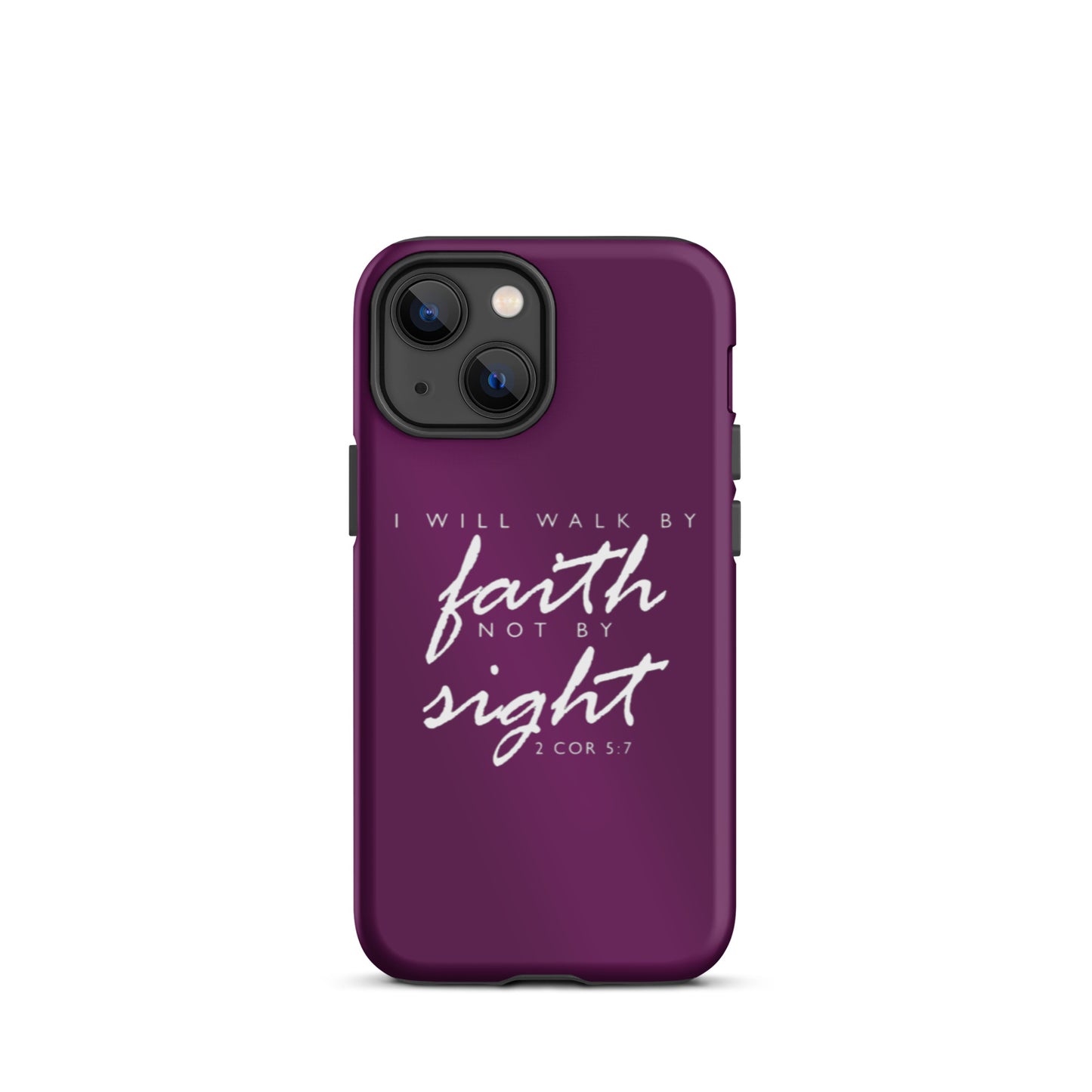 Walk By Faith iPhone case