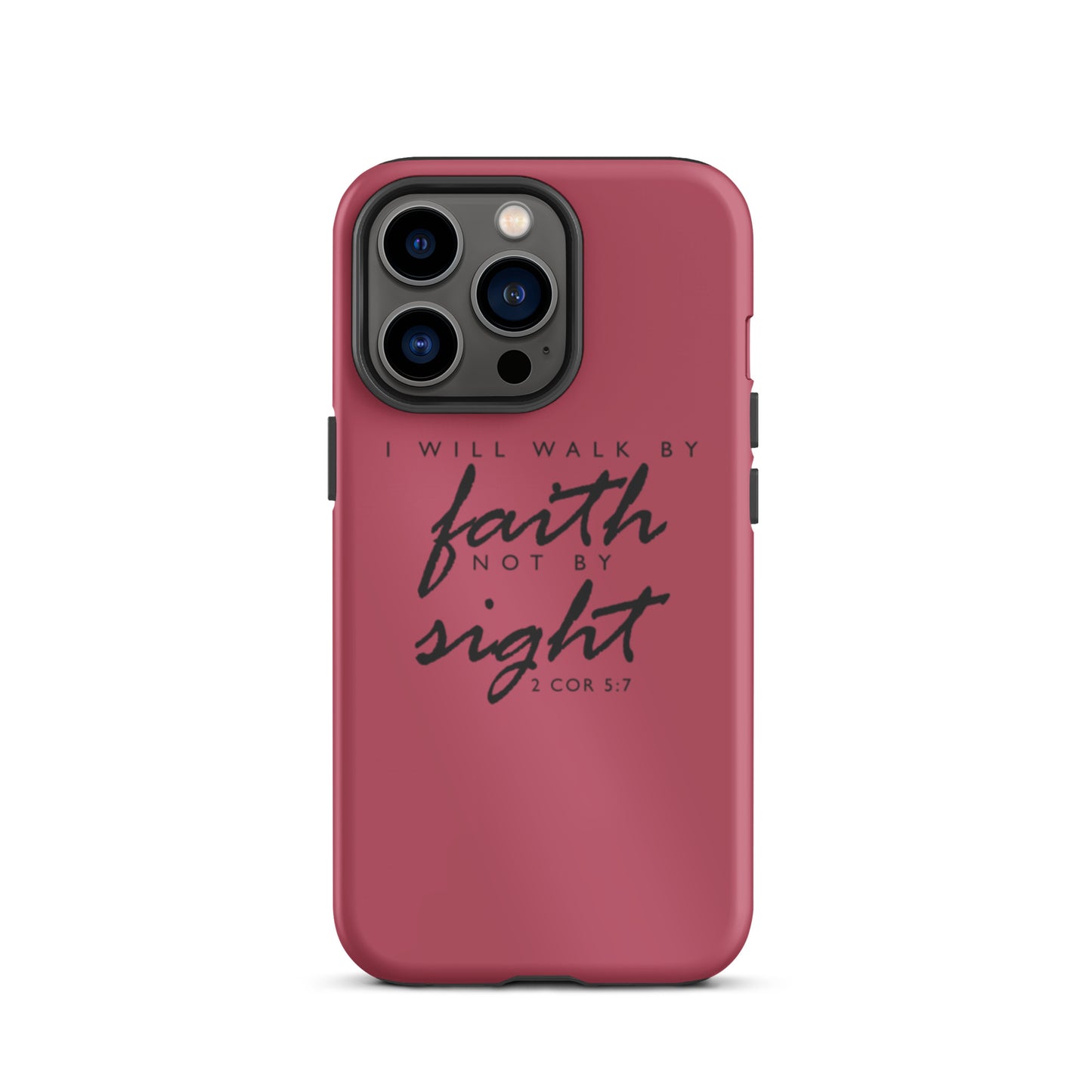 Walk By Faith iPhone case